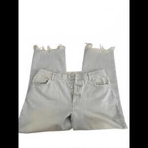 NWOT We the Free- Free People Distressed Light Blue Jeans 32